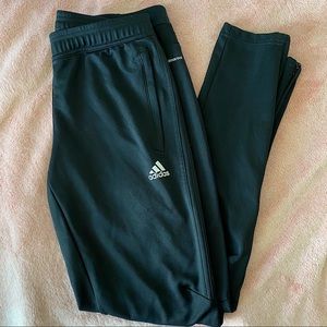 Adidas Black Zip up joggers sweatpants